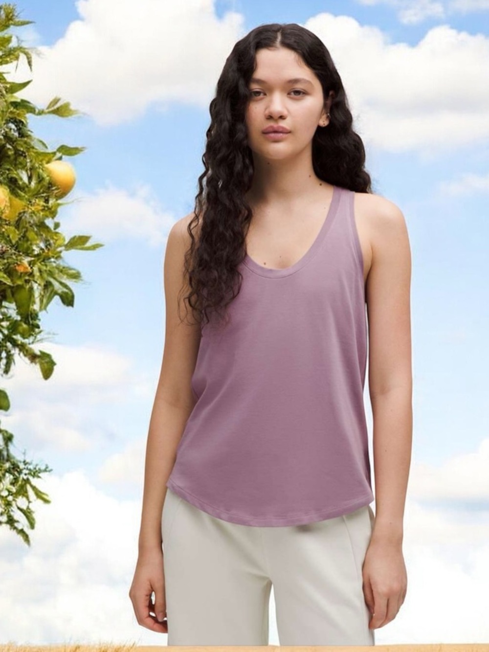 NWT Lululemon Love Tank Top in Lavender Lux Sz 14